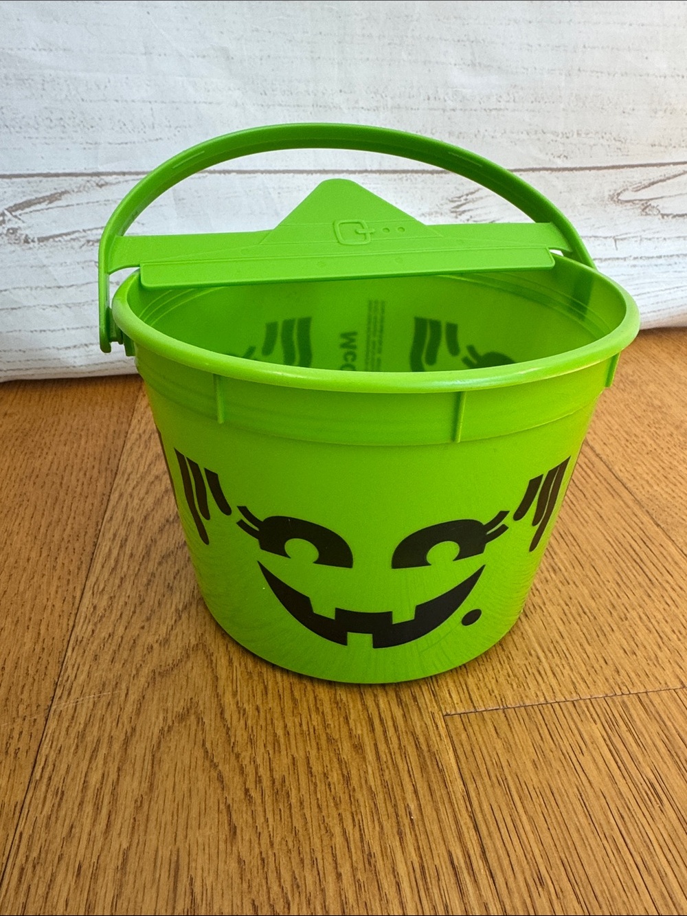McDonald's Green Halloween Jack-O'-Lantern Candy Bucket McGoblin 2022